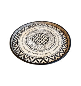 Damn Round tray painted D50cm(80777)