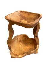 Damn Etagere teak D28H27cm(80487)