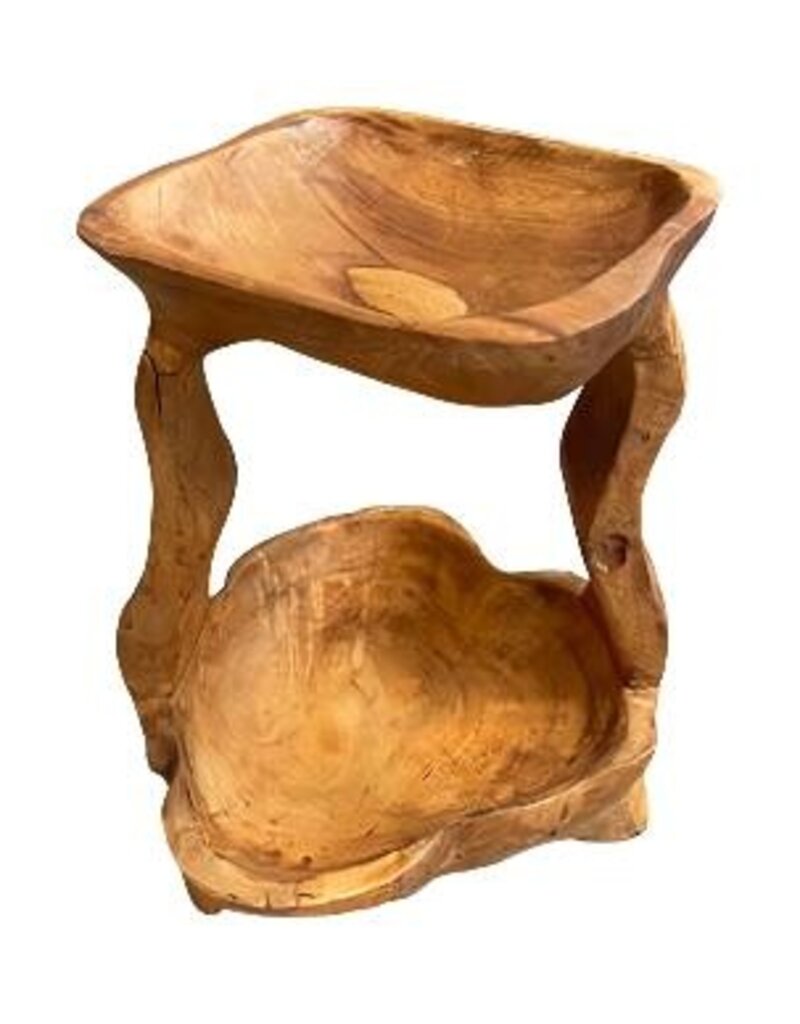 Damn Etagere teak D28H27cm(80487)