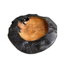 Damn Organic teak bowl bl.nat. D40cm(80480)