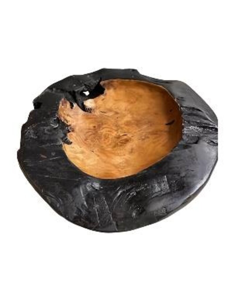 Damn Organic teak bowl bl.nat. D40cm(80480)
