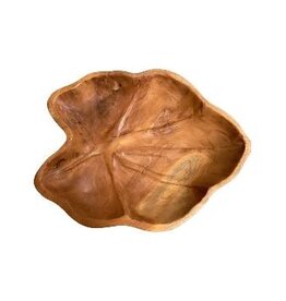 Damn Teak tray leave 26x40 (80367)