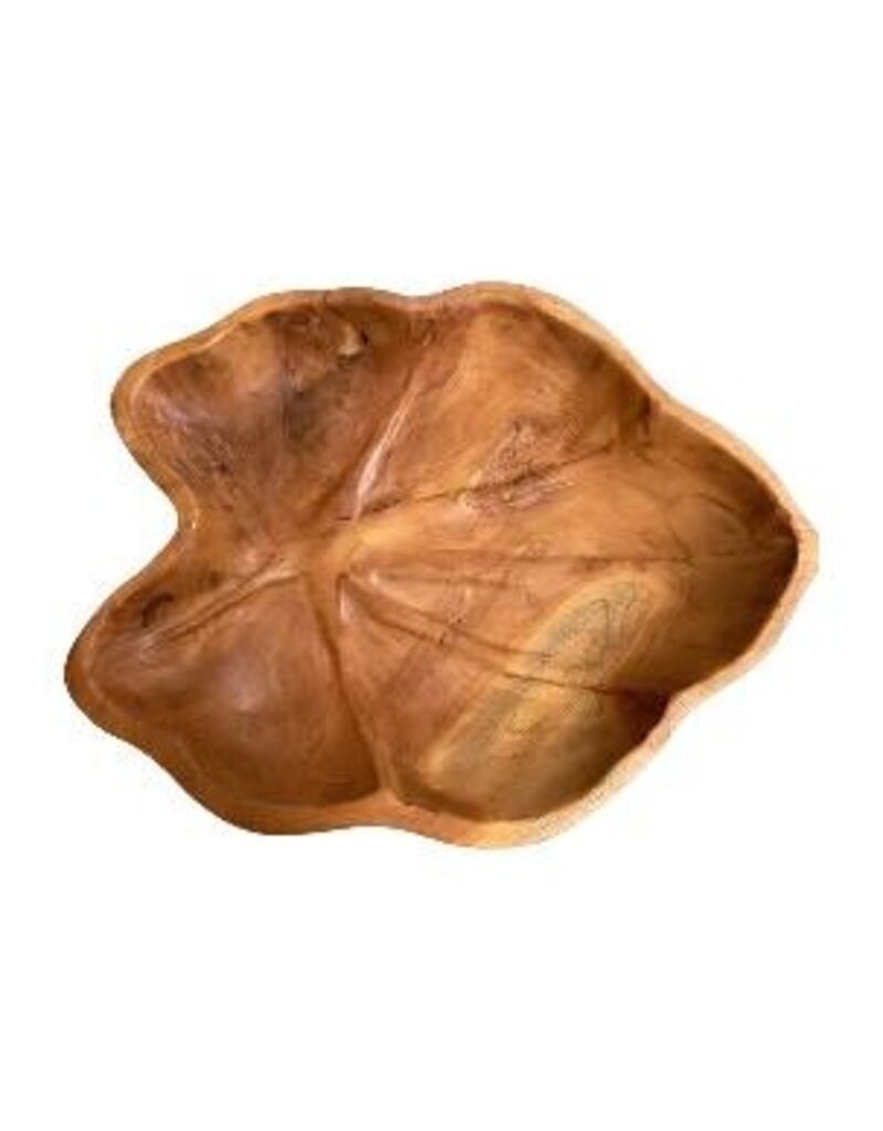 Damn Teak tray leave 26x40 (80367)