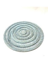 Damn Placemat rattan open blue(3864)