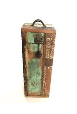 Damn 2-bottle holder old wood(3392)