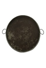 Damn Old iron round tray ears  50cm (7731)