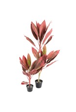 Kunstplant rode cycas 120cm