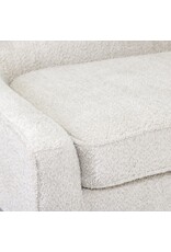 Chaise longue Sonny in stof bouclé zand*