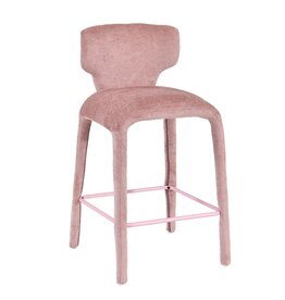 Barstoel Elin roze**