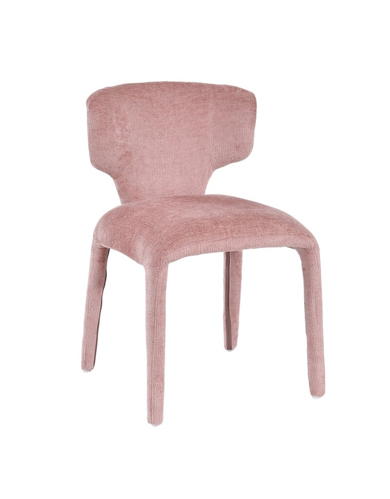 Eetkamerstoel Elin roze**