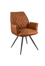 Eetkamerstoel Torvi in cowboy cognac