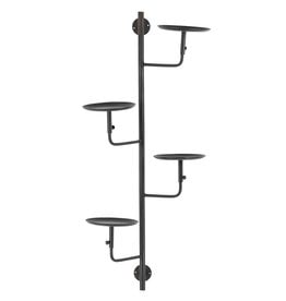 Wandrek met plateaus zwart