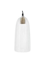 Glazen hanglamp cone
