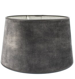 Lampenkap 25cm decent antraciet