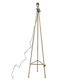 Vloerlamp metaal goud