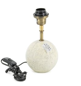 Lampenvoet marmer wit