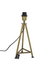 Lampenvoet metaal goud