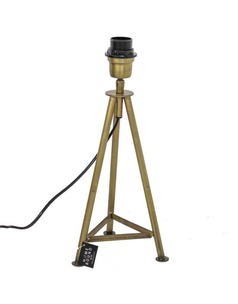 Lampenvoet metaal goud