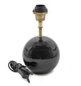 Lampenvoet marmer zwart