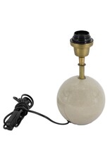 Lampenvoet marmer sand