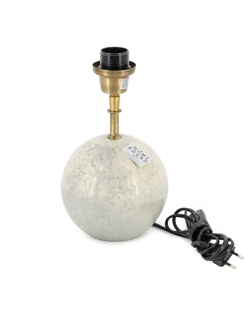 Lampenvoet marmer wit