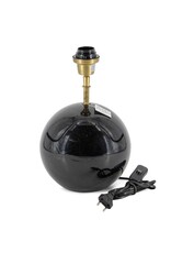 Lampenvoet marmer zwart