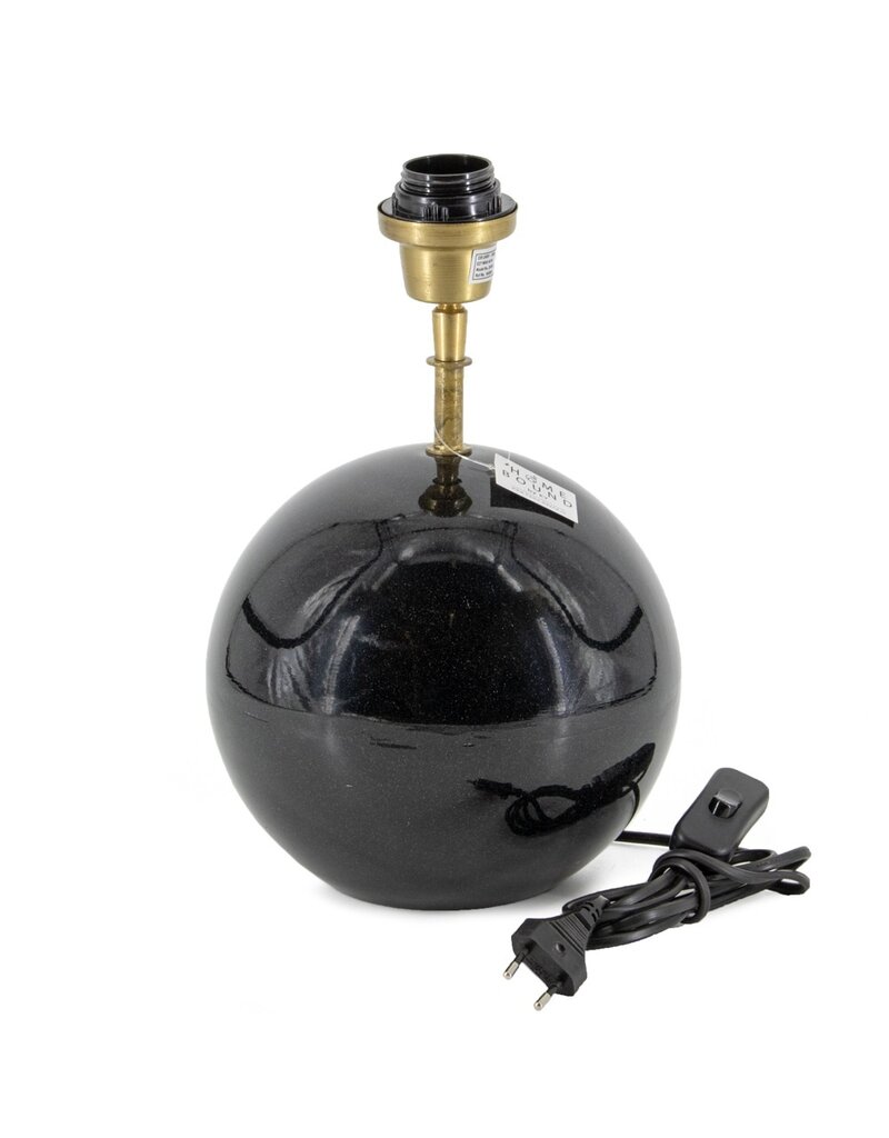 Lampenvoet marmer zwart