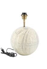 Lampenvoet marmer wit