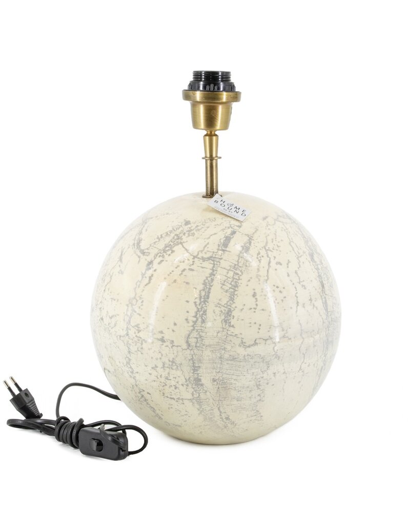 Lampenvoet marmer wit