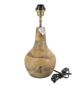 Lampenvoet hout naturel