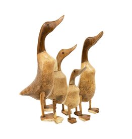 Damn Houten eenden set van 4
