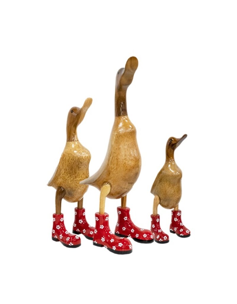 Damn Eenden rood set van 3