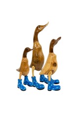 Damn Eenden blauw set van 3
