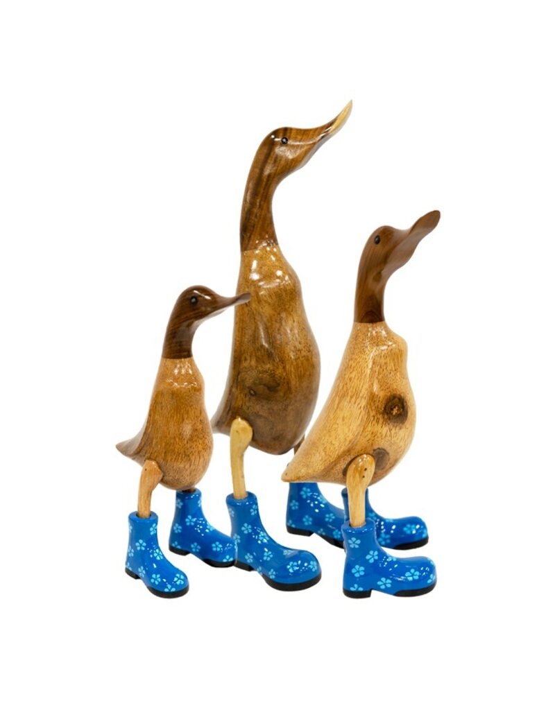 Damn Eenden blauw set van 3