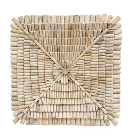 Damn Teakhouten wandpaneel 60x60