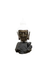 Damn Ornament Boeddha hoofd teak M