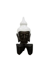 Damn Ornament Boeddha hoofd teak L