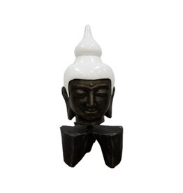 Damn Ornament Boeddha hoofd teak L