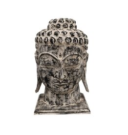 Damn Boeddha hoofd op voet