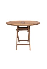 Damn Klaptafel Meja ovaal 90cm