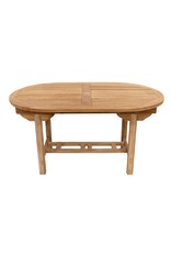 Damn Tuintafel Kajen 150cm ovaal