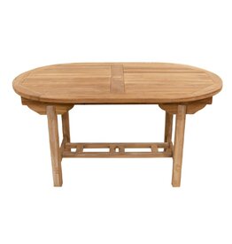 Damn Tuintafel Kajen 150cm ovaal