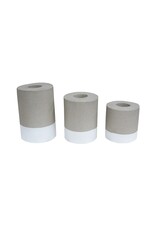 Damn Kaarsenhouder set van 3 wit