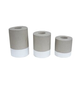 Damn Kaarsenhouder set van 3 wit