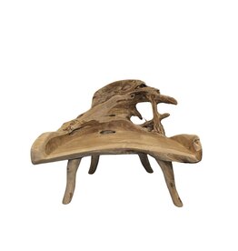 Roothouten tuinbank Kayu 120