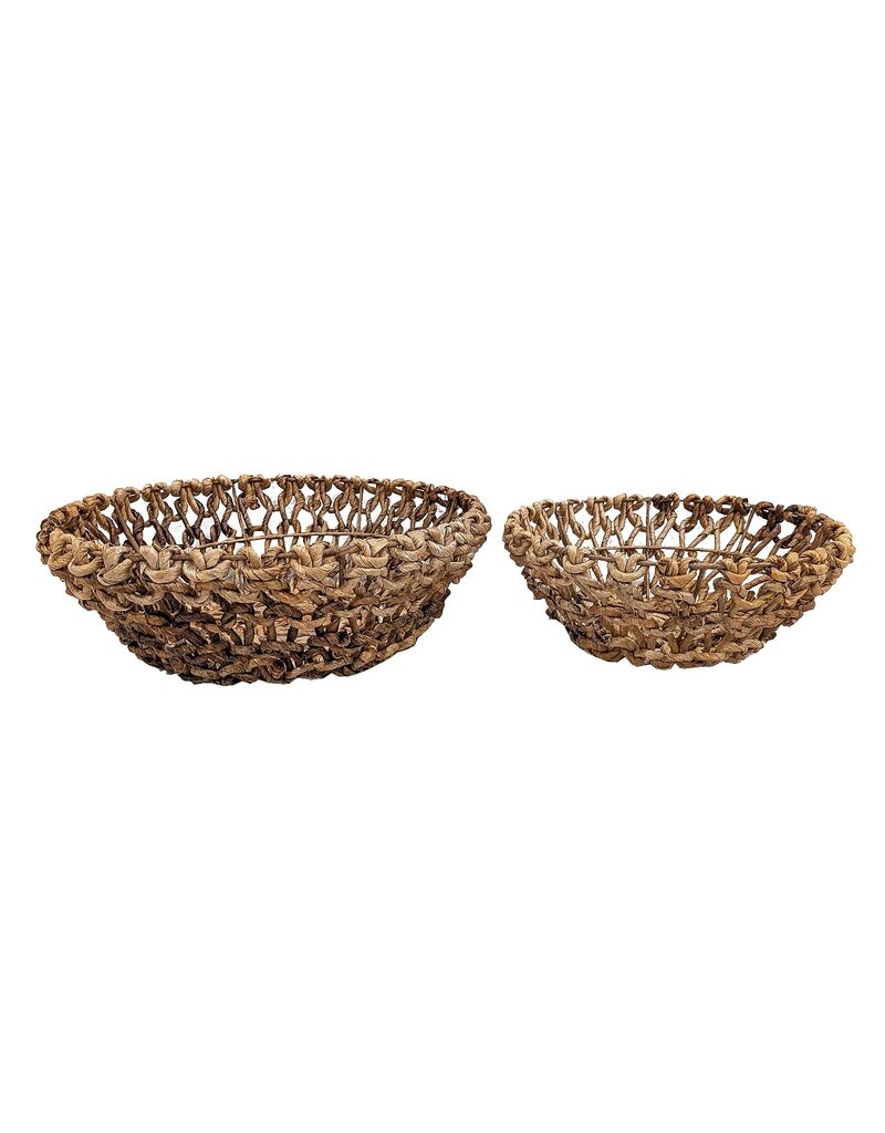 Bananenblad schalen set van 2 model 1
