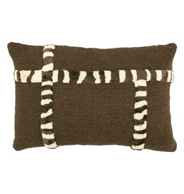 Damn Pillow StripeScape - brown
