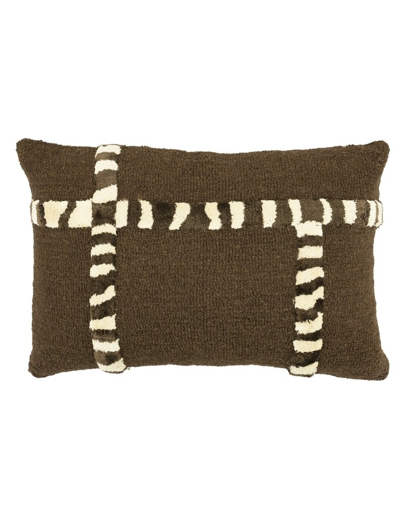 Damn Pillow StripeScape - brown
