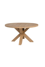 Damn Tuintafel Teak rond 140cm