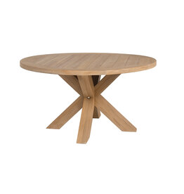 Damn Tuintafel Teak rond 140cm